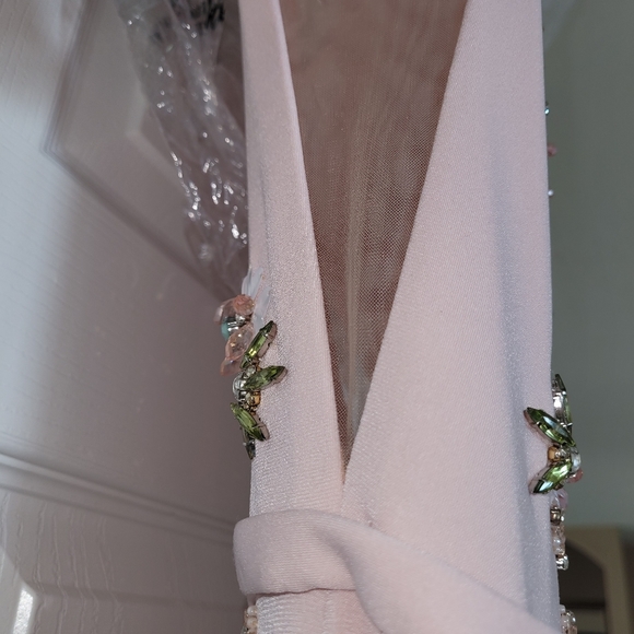 Jovani Gown with crystal applique - Picture 3 of 6